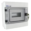 Elektro-Plast Verteilerkasten Kleinverteiler RH-8/Z AP Schloß IP65 8Module 36.9 VDE E-P 4033, 1, Grau