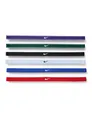 Nike Herren Flex Classic Headbands 6er Pack Stirnbänder Running Fitness Training Sport Haarband Set rutschfest elastisch, Game Royal/University Red/White, One Size