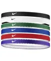 Nike Flex Classic Headbands 6 Stück elastische Haarbänder Sport Game Royal (6 Stück)