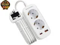 Adapter England Deutschland Stecker, Reiseadapter UK mit PD20W USB