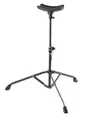 K&M 14950 Tuba-Spielständer Schwarz - Faltbar mit Fußstreben -- Tragfähigkeit 10 kg - Gummigepolsterte Auflage-Schale