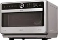 Bauknecht Jet Chef MW 179 IN Edelstahl 5in1-Multifunktionsmikrowelle/ 1000 W/ 33 L Garraum/Heißluft 1500 Watt/ Quartz Grill 1200 W/DualCrisp/ Dampfgaren/Schmelz- und Schnellauftau-Funktion