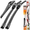 Recambo Flatblade Scheibenwischer vorne+hinten passend für MERCEDES ML | Typ W166 | 2011-2015 I Flachbalkenwischer für klare streifenfreie Sicht I Autoscheibenwischer schnell montiert