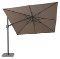 Sonnenschirm quadratisch 3x3m Challenger T² Premium | doppelt kippbar
