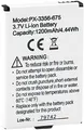 simvalley MOBILE Zubehör zu Notruf-Handy Senioren: Reserve-Akku 1200 mAh für Notruf-Handy XL-959 (Handy Grosstastentelefone, Notruffunktion Handy, ohne Vertrag)