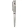 Faber Castell Gelroller Geltintenroller Signo Broad Uni Ball Silber