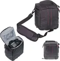 Navitech Black Camcorder Bag For Sony Handycam FDR-AX43 4K Ultra HD Camcorder