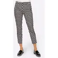 heine Jerseyhose Druck-Hose Innenbeinlänge ca. 65 cm schwarz 40