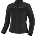 SHIMA Openair Damen Motorrad Textiljacke, schwarz, Größe S
