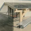 Komplettset Doppelstegplatten 16 mm - 3-Fach Struktur Anthrazit | Alu-Gummi-Profil 8140 x 7000