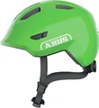Abus Kinderfahrradhelm "SMILEY 3.0" Gr. S, grün (shiny grün), S Kopfumfang: 45cm - 50cm