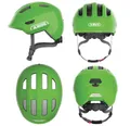 ABUS Fahrradhelm Abus Kinderhelm Smiley 3.0 shiny green S 45 bis 50cm