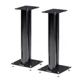 Norstone Stylum 2 Lautsprecherfüße (Paar) Schwarz Satin