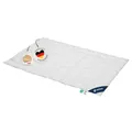 casimum Daunendecke Sommer extra leicht 100% Gänsedaunen, Premium Sommerbettdecke 135x200 cm – Gänsedaunendecke Made in Germany, allergikergeeignet