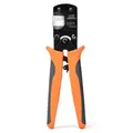 iCrimp IWS-3220M Krimpwerkzeug für 0,03-0,5 mm² Aderendhülsen, Mikroverbinder-Pin-Crimpwerkzeug Ratschencrimper für D-Sub, offene Laufanzüge Molex, JST und JAE.
