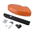 Cancanle 420 mm/260 mm Trimmerschutz, Trägerplatte, Schraubblatt-Set für STIHL FS55 FS110 FS130 FS160 FS180 FS200 FS220 FS240 FS250, ersetzt # 4119 007 101 3
