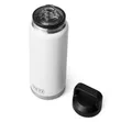 YETI Rambler Flasche Mit Chug-Verschluss, White, 36 oz (1 L)