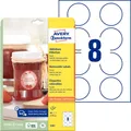 2-20x AVERY Zweckform Kennzeichungs- Etiketten, Durchmesser: 65 mm