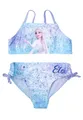 Disney Die Eiskönigin Bikini für Mädchen - ELSA Frozen Kinder Zweiteiler Schwimmanzug Blau (DE/NL/SE/PL, Numerisch, 92, Regular, Blau)