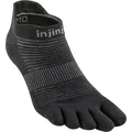 Injinji Run Lightweight No-Show Socken (Größe 47.5 , schwarz)