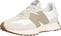 New Balance 327 Leder-Sneaker, Grau 45 EU