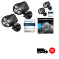 Bewegungsmelder Außenlampe 2x4 LED Wetterfest 360 Grad