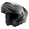 Bogotto FF404 Ezion Klapphelm, schwarz-grün, Größe 2XL für Frauen