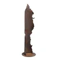 ESTEXO Dekosäule Rostsäule Edelrost Gartendeko Säule Pflanzsäule Rost Garten Blumensäule 54 cm