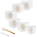 Meinl Sonic Energy (SOLCSBSET) Crystal Singing Bowl Solfeggio Set