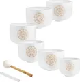 Meinl Sonic Energy Solfeggio Kristallklangschale Quarz Meditation 6-teilig Set