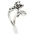 Trollbeads Fingerring Kleines Kätzchen Fantasy Ring, TAGRI-00542 silberfarben 54