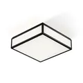 LED Decken-/Wandleuchte BAUHAUS 3 N LED, 25W 3000K, IP44, schwarz matt