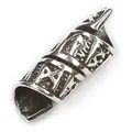Drachensilber Runen Bartschmuck 925 Sterling Silber Wikinger Bartperle Haarperle Damen Herren Silberperle magischer Haarschmuck Dreadlocks