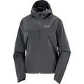 Salomon Damen Sense Aero Wind Jacke (Größe M, grau)