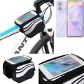 Rahmentasche Fahrradtasche Fahrradhalterung für Ulefone Note 21 Fahrrad Rahmen