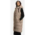 Marikoo Steppweste Narikaa mit weichem Teddyfell XL (42)