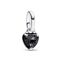 PANDORA Schmuck Anhänger Silber Schwarzes Chakra Herz 793042C01