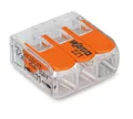 Wago Compact Hebelklemme 221 Anzahl Leiter: 3, 0,14 - 4 mm², 50 Stück