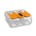 50 Stück Wago Compact Verbindungsklemme 221, 3 Leiter, 0,14-4,0 mm² 221-413