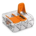 WAGO GmbH& Co. KG Compact-Verbindungsklemme 3-Leiter bis 4qmm 221-413 50 Stk