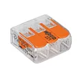 Wago 221-413 Terminalblock 32A 450V Transparent/Orange 50 Stück