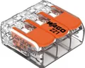 50 Stk. WAGO GmbH & Co. KG Compact-Verbindungsklemme 221-413 Steckklemmen