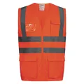 Safestyle Warnweste EWALD Grösse M orange EN ISO 20471 Kl. EN ISO 13688 (M) (23511-1)