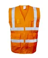 Safestyle Schutzweste EWALD Warnschutzweste Orange SAFESTYLE® EN ISO 20471/2 EN ISO 13688 2