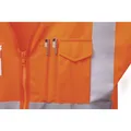 Warnweste EWALD Gr.M orange EN ISO 20471 Kl.EN ISO 13688 SAFESTYLE
