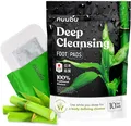 Nuubu Deep Cleansing Bambusessig und Ingwerpulver Detox Fußpflaster