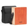 VEVOR Cajon Kistentrommel Holz Drum Box Gitarrensaiten Reisetasche 230x100x280mm
