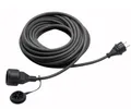 Meister Werkzeuge Schutzkontakt 25m Verlängerung Kabel Deckel Verlängerungskabel IP44 Verlängerungskabel, Typ F (Schutzkontakt-Stecker), Steckdose (2500 cm), Verschlusskappe