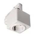 3-Phasen Steckdosenadapter D LINE, weiß