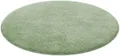 Homie Living Badematte Porto Azzurro, Höhe 30 mm, rutschhemmend beschichtet, fußbodenheizungsgeeignet, schnell trocknend, Polyester, rund, Badteppich, uni, rechteckig & rund, waschbar, Badezimmerteppich